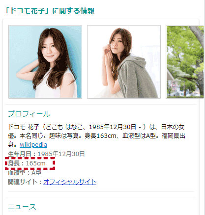 身長データイメージ
