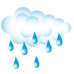 iコンシェル　雨雲アラーム