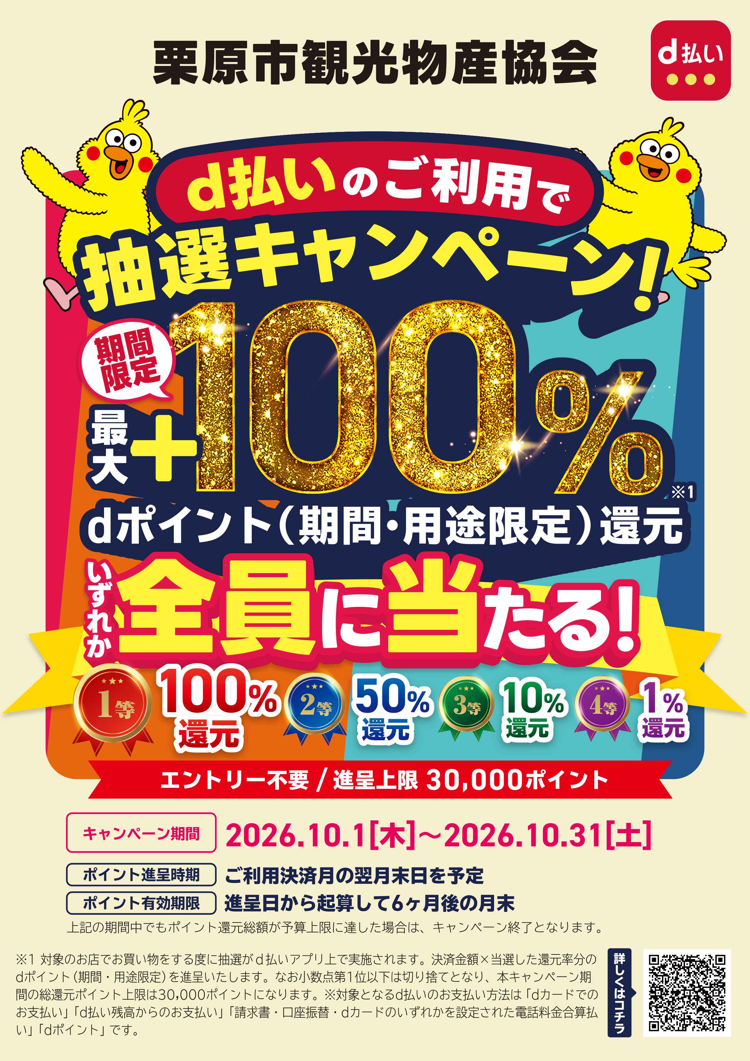 栗駒山の紅葉周遊!! d払いでお得にキャンペーン！in栗原市観光物産協会会員企業
