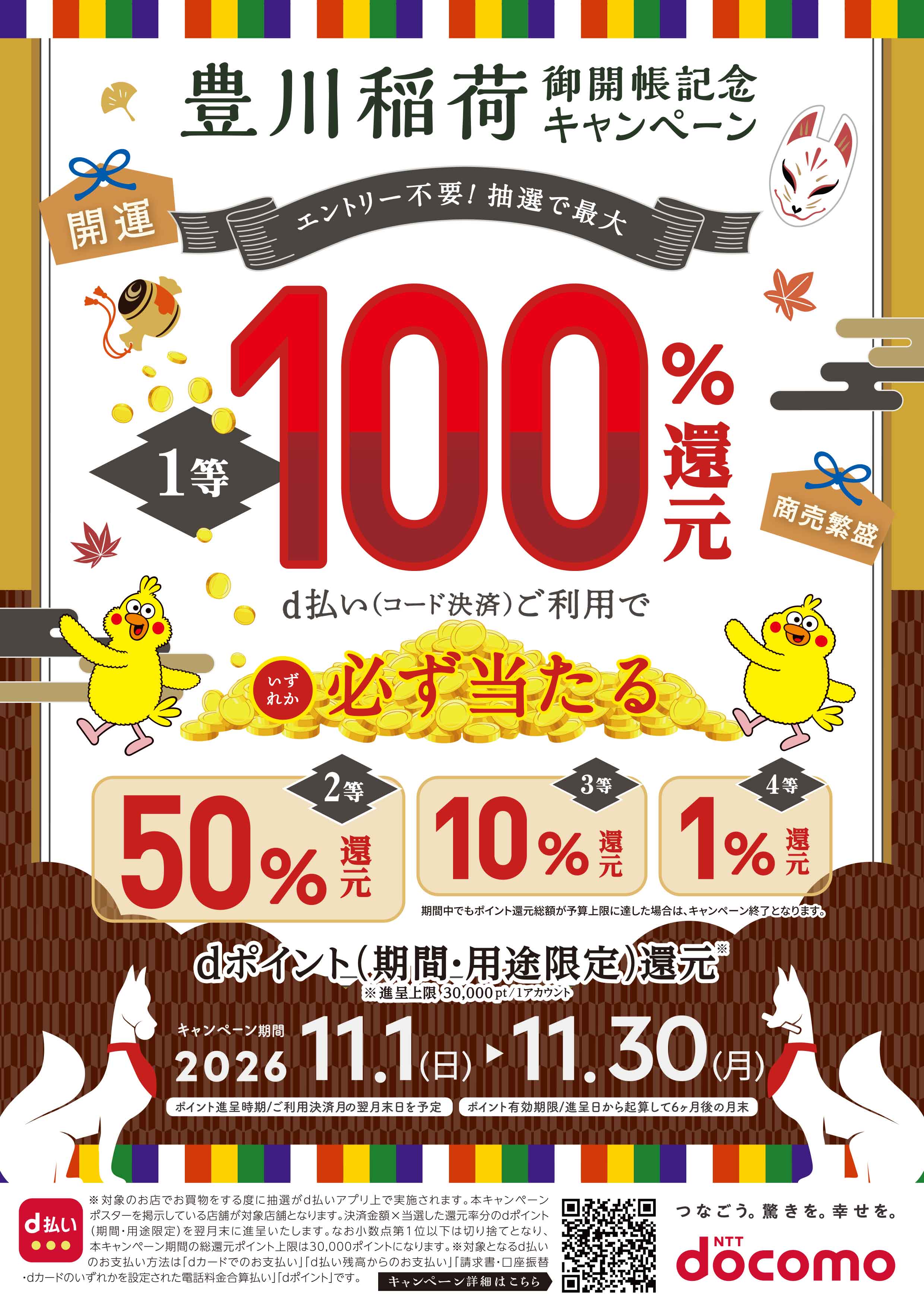 豊川稲荷御開帳記念キャンペーン