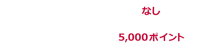1回あたり上限 なし 期限中上限5,000ポイント