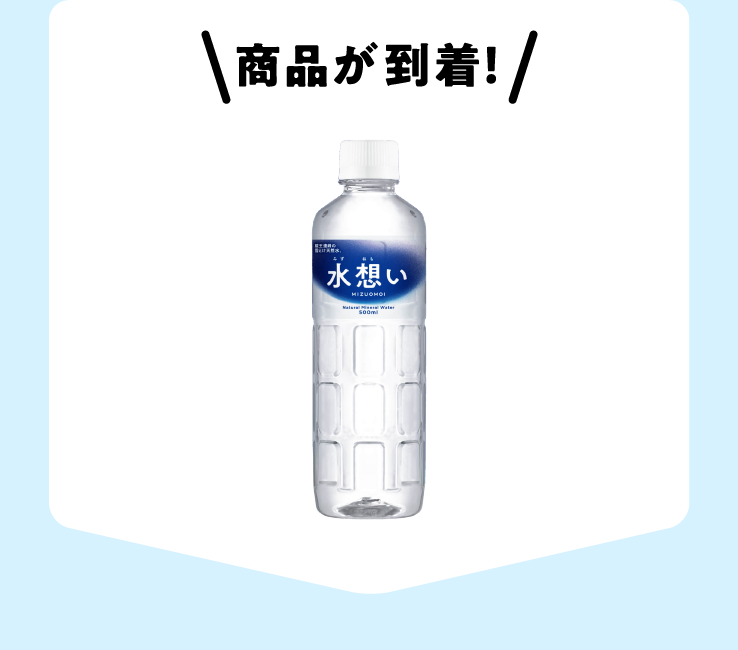 商品が到着！