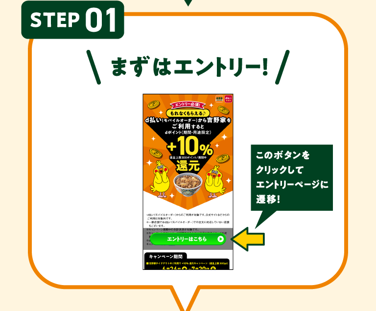 STEP01 まずはエントリー!