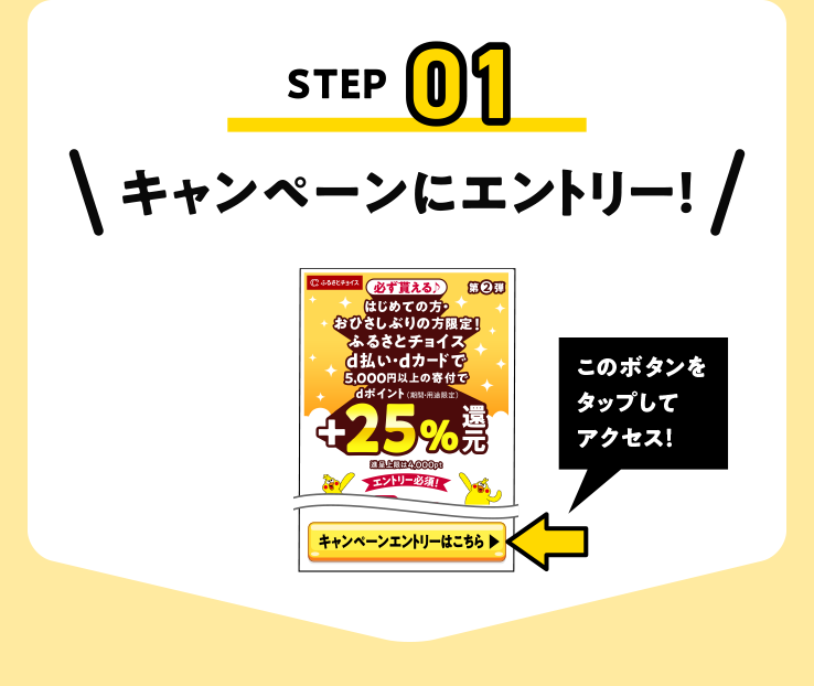 ふるさとチョイス】初めての方・お久しぶりの方限定！必ず貰える＋25