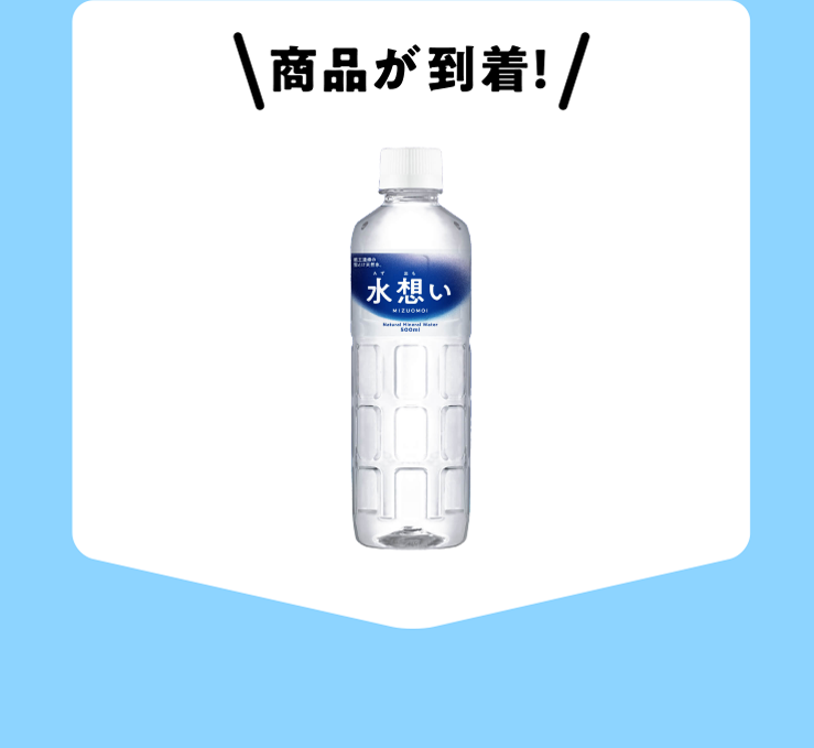 商品が到着！