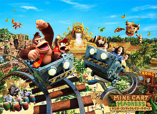 MINE CART MADNESS ドンキーコングのクレイジー・トロッコ