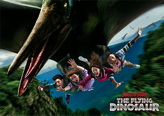 JURASSIC PARK THE FLYING DIONSAUR