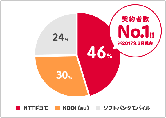 契約者数No.1!! ※2017年3月現在