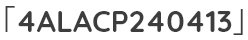 「4ALACP240413」