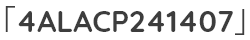 「4ALACP241407」