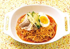 そうめんビビン麺