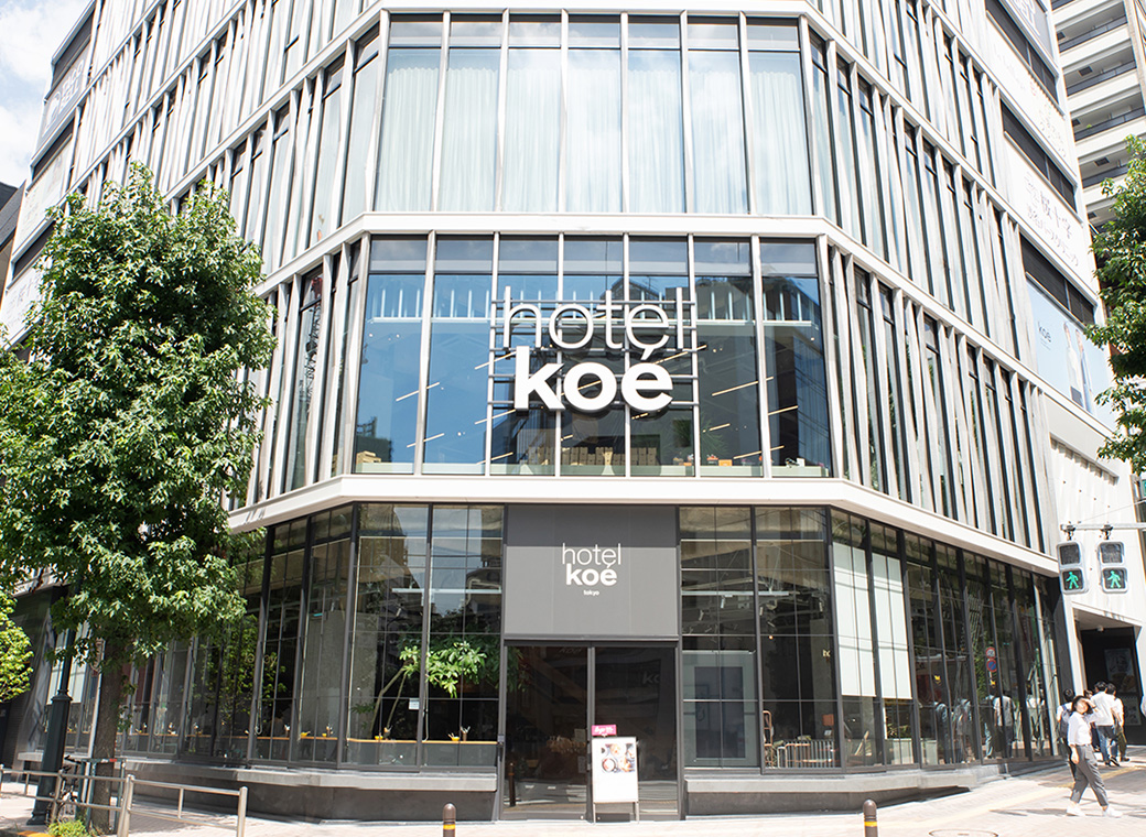 hotel koe tokyo入口