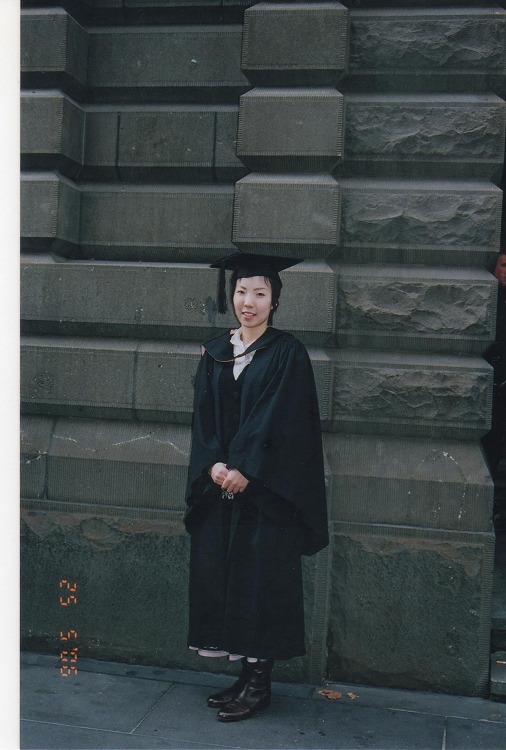 留学していたオーストラリアのカソリック大学の卒業式