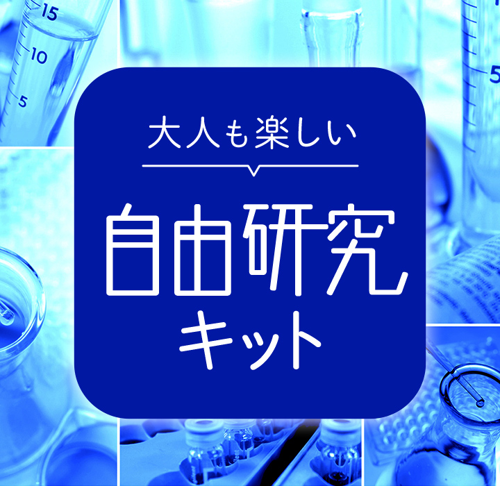 大人も楽しい 自由研究キット Dメニュー